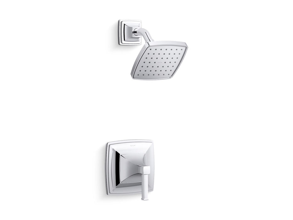 KOHLER K-TS27404-4G Riff Rite-Temp shower trim kit, 1.75 gpm, polished chrome