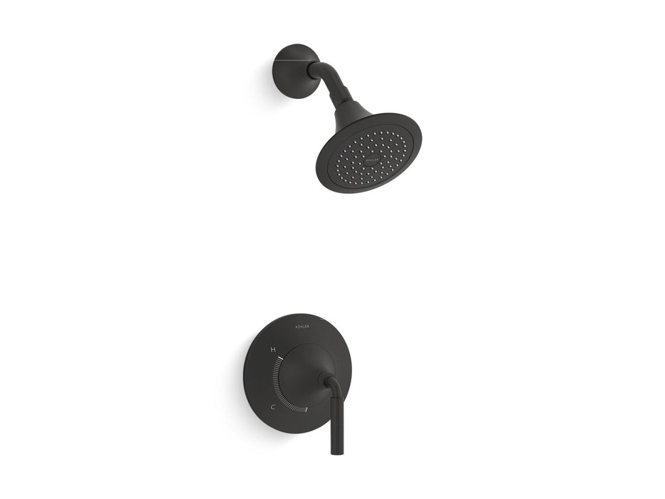 KOHLER K-TS27420-4 Tone Rite-Temp shower trim kit, 2.5 gpm, matte black