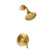 KOHLER K-TS27420-4 Tone Rite-Temp shower trim kit, 2.5 gpm, vibrant brushed moderne brass