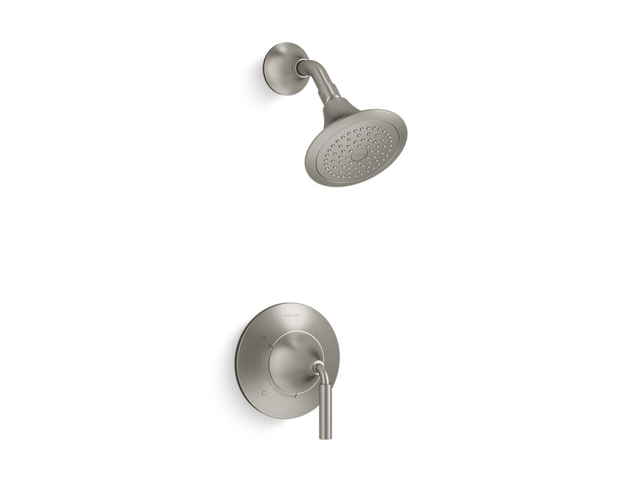 KOHLER K-TS27420-4 Tone Rite-Temp shower trim kit, 2.5 gpm, vibrant brushed nickel
