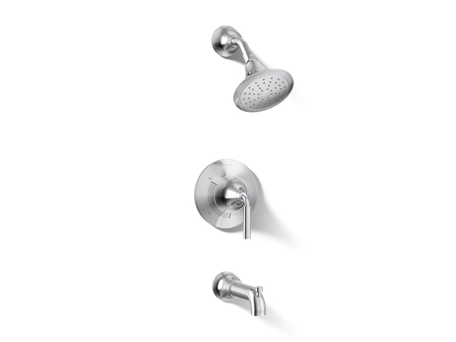 KOHLER K-TS27421-4G Tone Rite-Temp bath and shower trim kit, 1.75 gpm, polished chrome