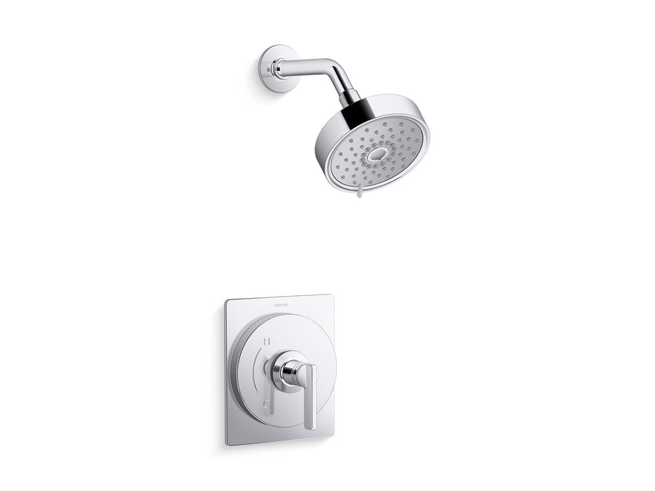 KOHLER K-TS35916-4G Castia by Studio McGee Rite-Temp shower trim kit, 1.75 gpm, polished chrome