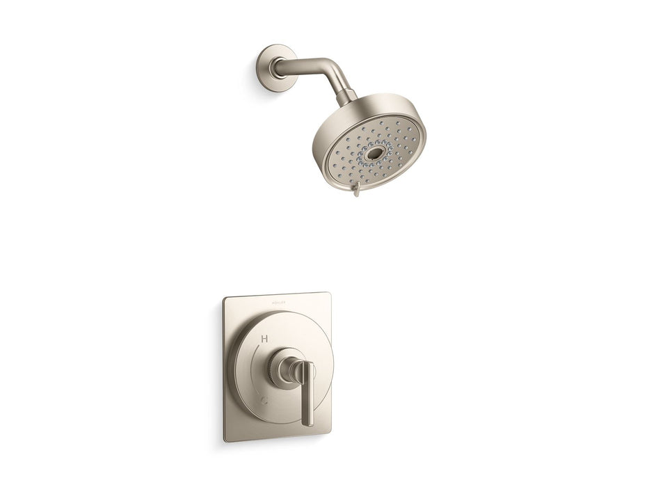 KOHLER K-TS35916-4G Castia by Studio McGee Rite-Temp shower trim kit, 1.75 gpm, vibrant brushed nickel