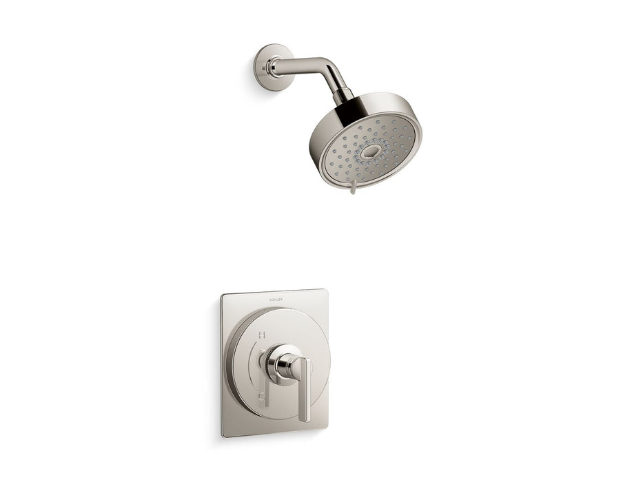 KOHLER K-TS35916-4G Castia by Studio McGee Rite-Temp shower trim kit, 1.75 gpm, vibrant polished nickel