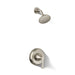 KOHLER K-TS35938-4Y Buckley Rite-Temp® Shower Trim Kit, 2.5 GPM, Vibrant Brushed Nickel - 3/4 view of product