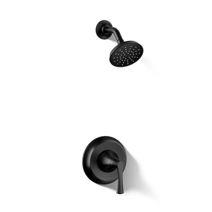 KOHLER K-TS35938-4G Buckley Rite-Temp shower trim kit, 1.75 gpm, matte black - view 4