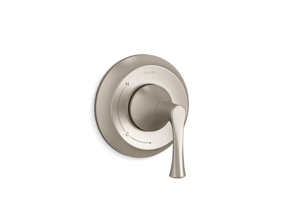 KOHLER K-TS35939-4 Buckley Rite-Temp valve trim, vibrant brushed nickel