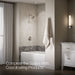 KOHLER K-TS395-4SG Devonshire Rite-Temp bath and shower trim kit, 1.75 gpm, slip-fit spout, vibrant brushed nickel - view 3
