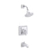 KOHLER K-TS461-4V Memoirs Rite-Temp bath and shower trim kit, 2.5 gpm, polished chrome