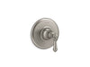 KOHLER K-TS72767-4 Artifacts Rite-Temp valve trim with lever handle, vibrant brushed nickel