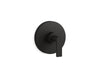 KOHLER K-TS73115-4 Composed Rite-Temp valve trim with lever handle, matte black