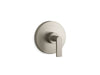KOHLER K-TS73115-4 Composed Rite-Temp valve trim with lever handle, vibrant brushed nickel