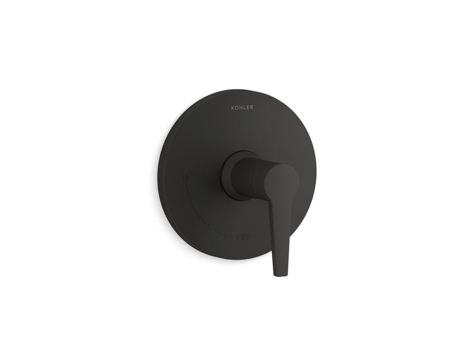 KOHLER K-TS74042-4 Pitch Rite-Temp valve trim, matte black