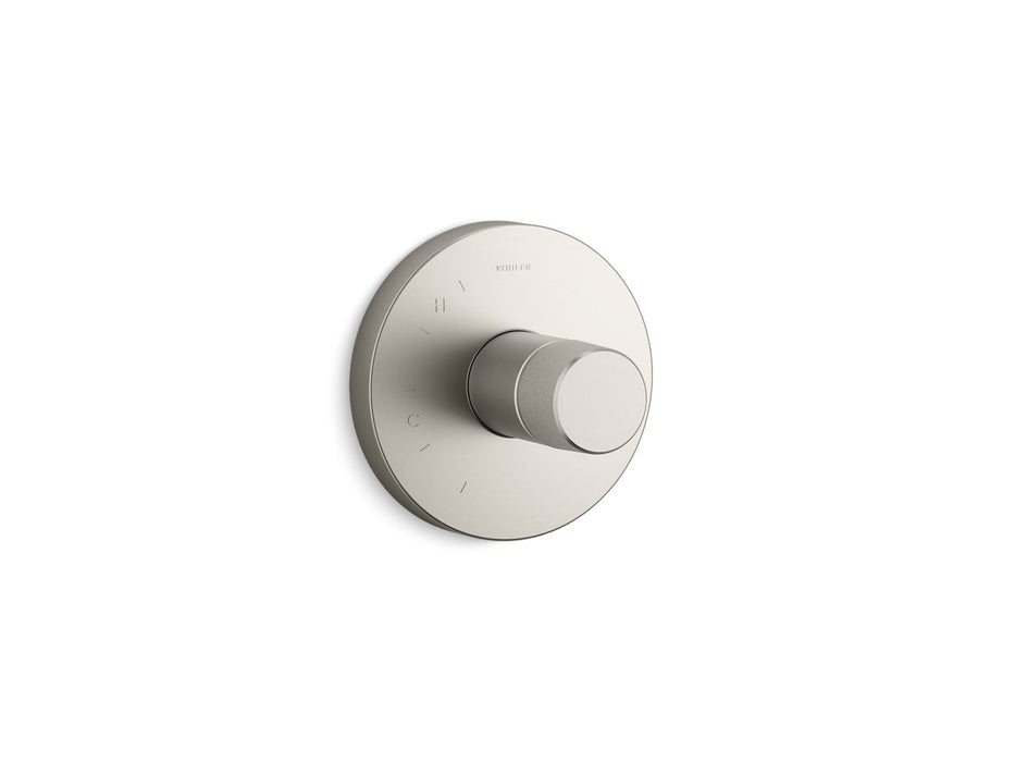 KOHLER K-TS78015-8 Components Rite-Temp valve trim with Oyl handle, vibrant brushed nickel