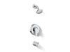 KOHLER K-TS98006-4G July Rite-Temp bath and shower trim kit, 1.75 gpm, polished chrome