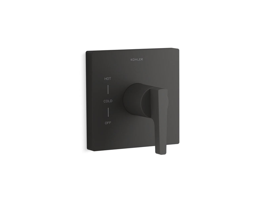KOHLER K-TS99761-4 Honesty Rite-Temp valve trim, matte black