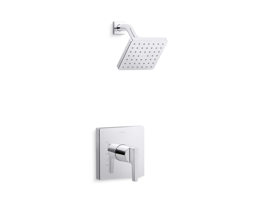 KOHLER K-TS99764-4 Honesty Rite-Temp shower trim kit, 2.5 gpm, polished chrome
