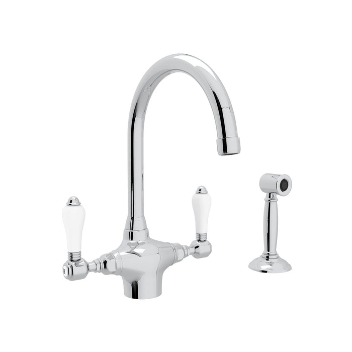 ROHL A1676WS San Julio® Two Handle Kitchen Faucet With Side Spray