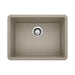 BLANCO 522417 Precis 24" Single Bowl Kitchen Sink - Truffle