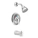 Moen L2353 Chateau Posi-Temp Single Handle 1-Spray Tub and Shower Faucet in Chrome