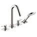 AXOR Citterio M 4-Hole Roman Tub Set Trim with 1.75 GPM Handshower