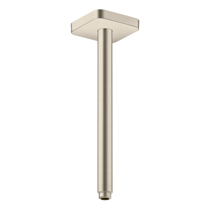 AXOR ShowerSolutions Extension Pipe for Ceiling Mount SoftCube, 12"