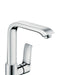 hansgrohe Metris Single-Hole Faucet 230 with Swivel Spout and Pop-Up Drain, 1.2 GPM