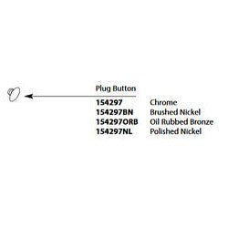 Moen Weymouth 154297 Slide Bar_End Cap