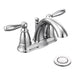 Moen Brantford 6610 Two-Handle Bathroom Faucet, chrome
