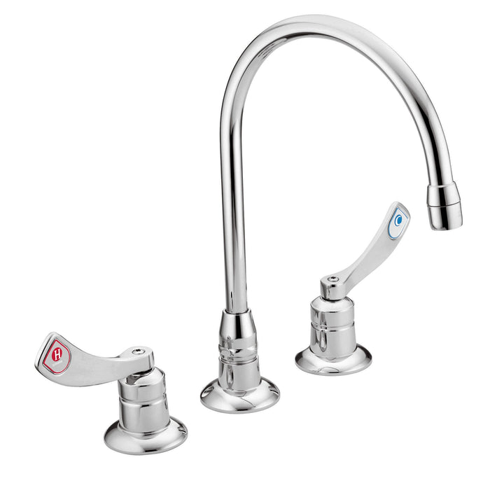 Moen 8225SM M-Dura Two Handle Kitchen Faucet