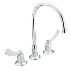 Moen 8225SM M-Dura Two Handle Kitchen Faucet