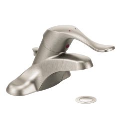 Moen 8420CBN Single Handle Centerset Bathroom Faucet Included Valve