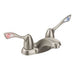 Moen 8800CBN Classic Brushed Nickel Double Handle Centerset Bathroom Faucet from the M-Bition Collection