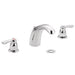 Moen 8922CBN Double Handle Widespread Bathroom Faucet from the M-Bition Collection