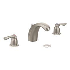 Moen 8922CBN Double Handle Widespread Bathroom Faucet from the M-Bition Collection