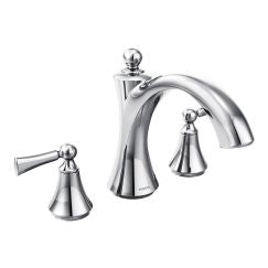 Moen Wynford T653 Two-Handle Roman Tub Faucet