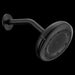 Moen N400R0 Four-Function 6-1/2" Diameter Spray Head Rainshower
