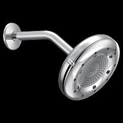 Moen N400R0 Four-Function 6-1/2" Diameter Spray Head Rainshower