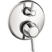 hansgrohe Ecostat Classic Pressure Balance Trim with Diverter, Round