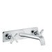 AXOR Citterio E Wall-Mounted Widespread Faucet Trim with Base Plate, 1.2 GPM