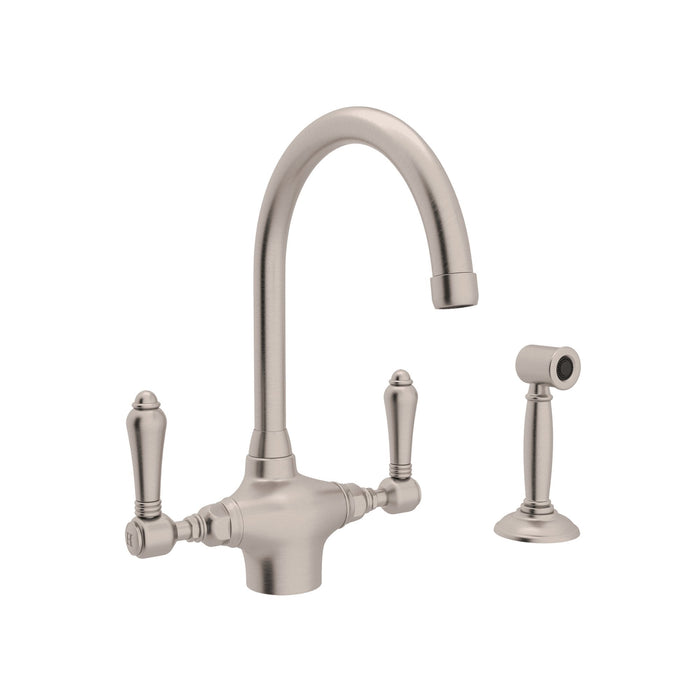 ROHL A1676WS San Julio® Two Handle Kitchen Faucet With Side Spray