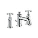 AXOR Montreux Widespread Faucet 30 with Cross Handles and Pop-Up Drain, 1.2 GPM
