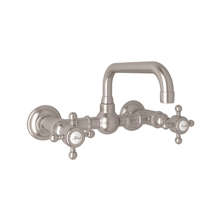 ROHL A1423 Acqui® Wall Mount Bridge Lavatory Faucet With U-Spout