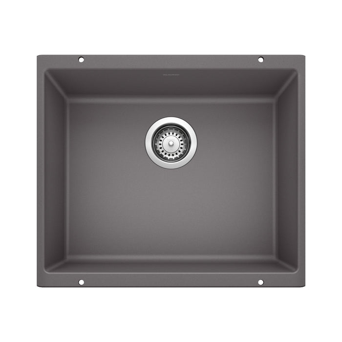 BLANCO 519049 Precis 21" Single Bowl Kitchen Sink - Cinder