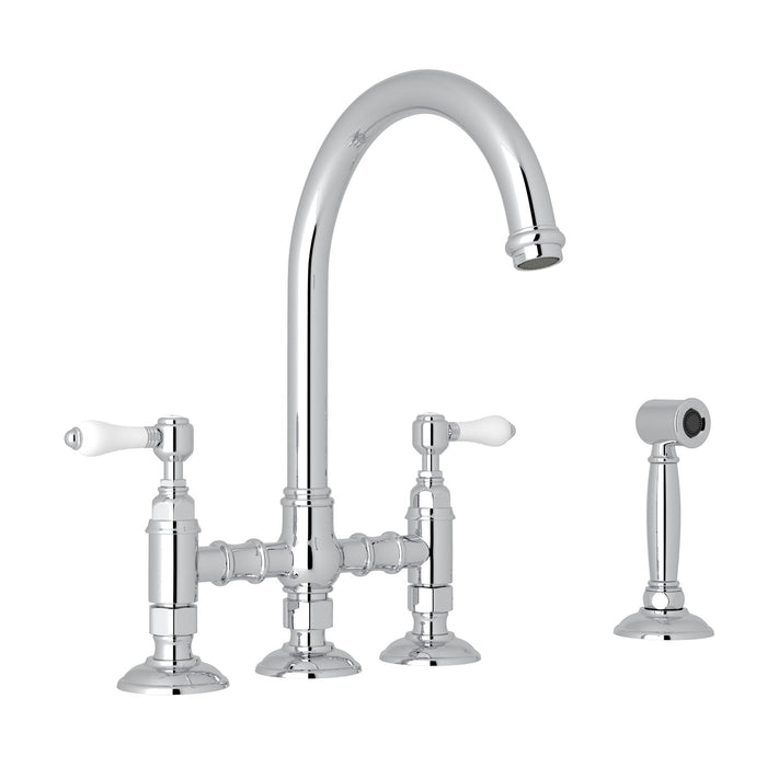 ROHL A1461WS San Julio® Bridge Kitchen Faucet With Side Spray