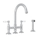 ROHL A1461WS San Julio® Bridge Kitchen Faucet With Side Spray
