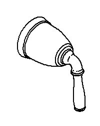 KOHLER K-1018651 Handle Assembly, Vibrant Brushed Bronze