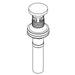 KOHLER K-1035625 Clicker Drain with Overflow, Black