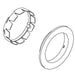 KOHLER K-1081347 Escutcheon Assembly, Brushed Chrome