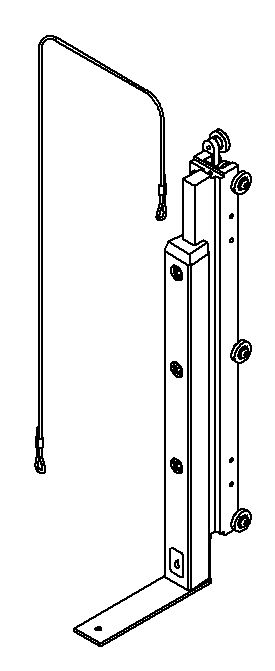 KOHLER K-1113079-A Roller Assembly, RH, Amber